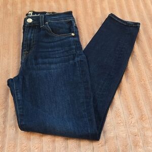 7 For All Mankind Dark Indigo Skinny Jeans